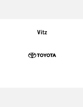 toyota vitz hybrid 2018 2019 2020 owners manual in english